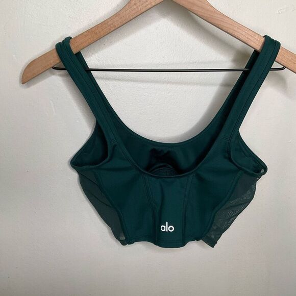 Alo Yoga Airbrush Mesh Corset Tank - Picture 5 of 5